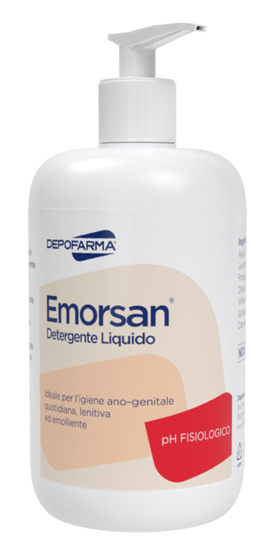 EMORSAN DETERGENTE LIQUIDO IGIENE ANO-GENITALE PH FISIOLOGICO 500 ML - Farmapanda Srl
