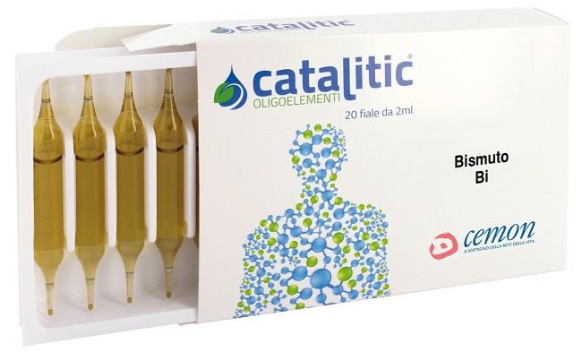 CATALITIC OLIGOELEMENTI BISMUTO BI 20 AMPOLLE - Farmapanda Srl
