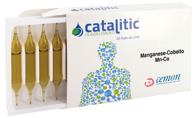 CATALITIC OLIGOELEMENTI MANGANESE COBALTO MN-CO 20 AMPOLLE - Farmapanda Srl