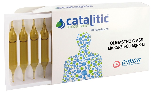 CATALITIC OLIGOELEMENTI OLIGATRO MN-CO-ZN-CU-MG-K-LI 20 AMPOLLE - Farmapanda Srl