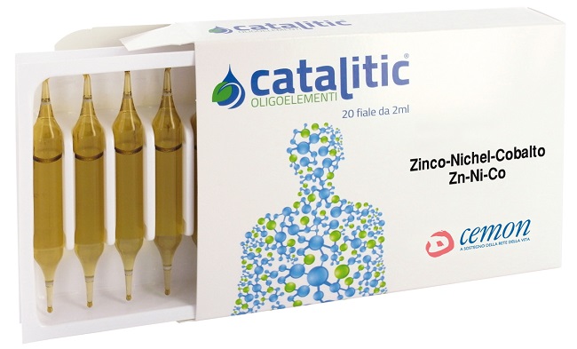 CATALITIC OLIGOELEMENTI ZINCO NICHEL COBALTO ZN-NI-CO 20 AMPOLLE - Farmapanda Srl