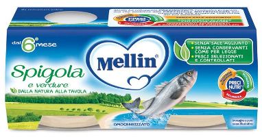 MELLIN OMOG SPIGOLA 2 X 80 G - Farmapanda Srl