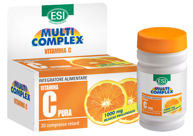 ESI MULTICOMPLEX VITAMINA C PURA 1000 MG RETARD 30 COMPRESSE - Farmapanda Srl