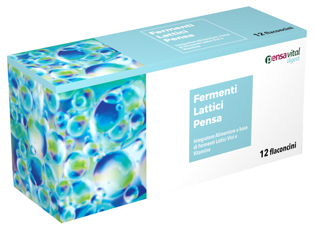 FERMENTI LATTICI PENSA 12 FLACONCINI DA 7 ML - Farmapanda Srl