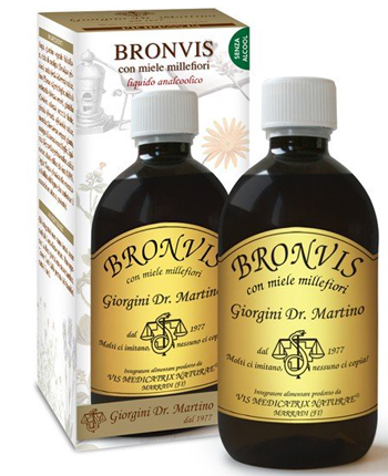 BRONVIS CON MIELE MILLEFIORI 500 ML - Farmapanda Srl