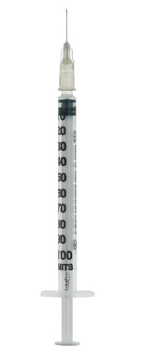 SIRINGA PER INSULINA EXTRAFINE 1ML 100 UI AGO REMOVIBILE 27 GAUGE 0,40X12 MM 1 PEZZO - Farmapanda Srl