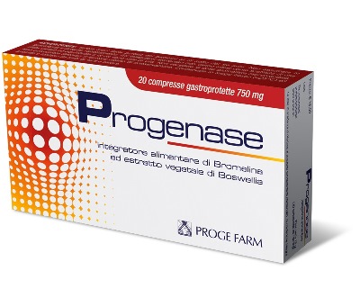 PROGENASE 20 COMPRESSE GASTROPROTETTE - Farmapanda Srl