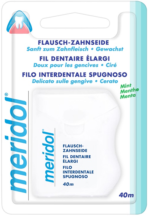 MERIDOL EXPANDED FILO INTERDENTALE 40 METRI - Farmapanda Srl