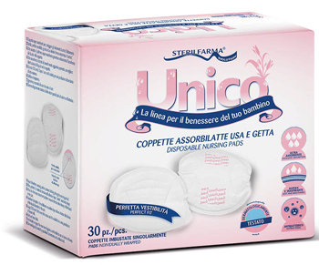 UNICO COPPETTE ASSORBILATTE USA E GETTA 30 PEZZI - Farmapanda Srl