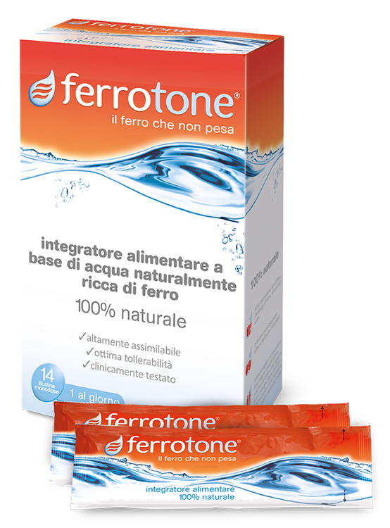 FERROTONE 14 BUSTINE 20 MG - Farmapanda Srl