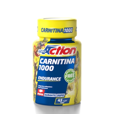 PROACTION CARNITINA 1000 45 COMPRESSE - Farmapanda Srl