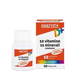 MASSIGEN DAILYVIT 12 VITAMINE 11 MINERALI 60 COMPRESSE RIVESTITE - Farmapanda Srl
