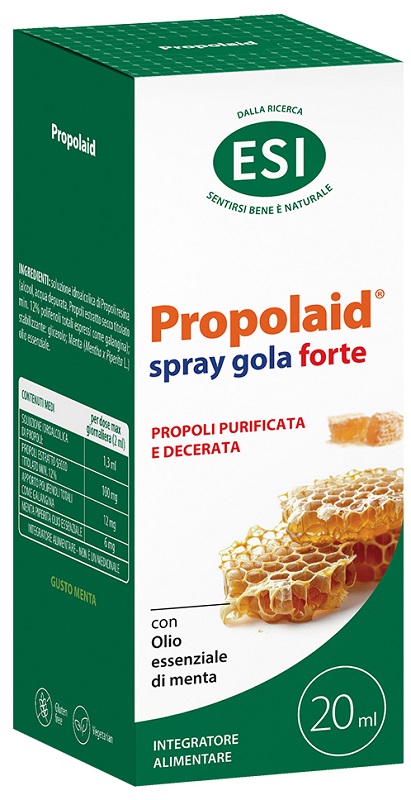 ESI PROPOLAID SPRAY GOLA FORTE 20 ML - Farmapanda Srl