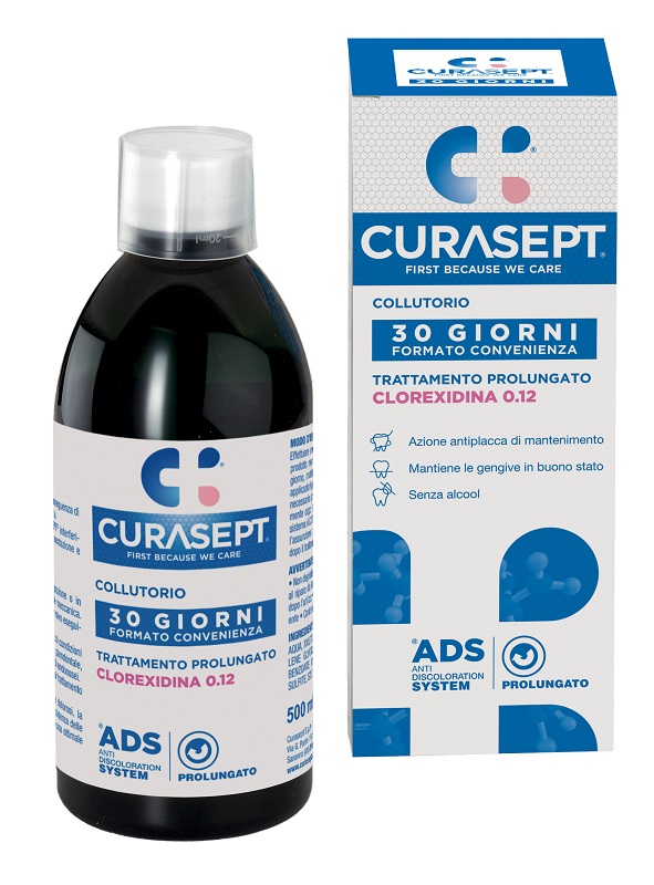 CURASEPT ADS COLLUTORIO 0,12 500 ML - Farmapanda Srl