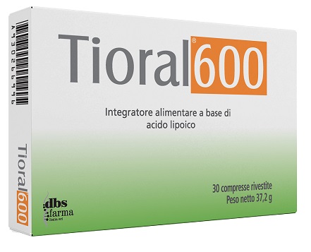TIORAL 600 30 COMPRESSE RIVESTITE - Farmapanda Srl