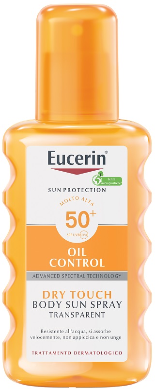 EUCERIN SUN SPRAY TRANSPARENT SPF50 200 ML - Farmapanda Srl