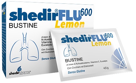 SHEDIRFLU 600 LEMON 20 BUSTINE - Farmapanda Srl