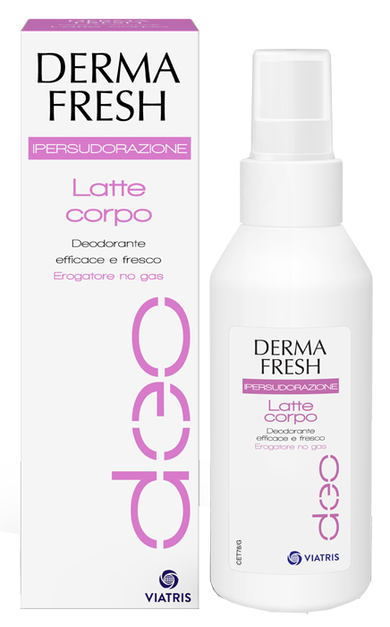 DERMAFRESH IPERSUDORAZIONE LATTE CORPO DEODORANTE 100 ML - Farmapanda Srl