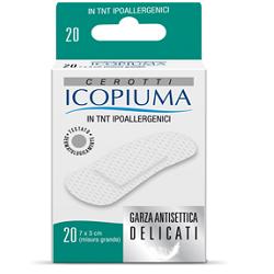 ICOPIUMA CEROTTO IN TESSUTO NON TESSUTO GRANDE 20 PEZZI - Farmapanda Srl