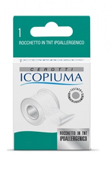 ICOPIUMA CEROTTO IN ROCCHETTO TESSUTO NON TESSUTO CARTA 2,5X500 CM - Farmapanda Srl