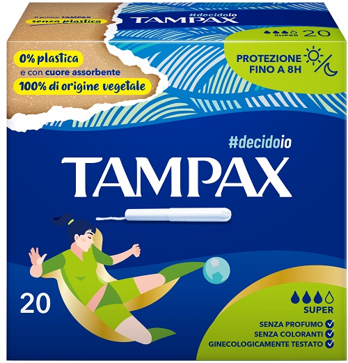 TAMPAX BLUE BOX SUPER 20 PEZZI - Farmapanda Srl