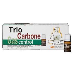 TRIOCARBONE GAS CONTROL 7 FLACONCINI 10 ML - Farmapanda Srl