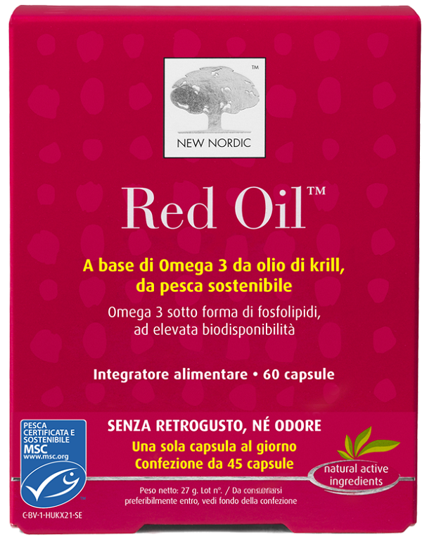 RED OIL 60 CAPSULE - Farmapanda Srl
