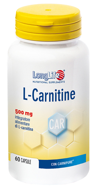 LONGLIFE L-CARNITINE 60 CAPSULE DI GELATINA DA 960 MG - Farmapanda Srl