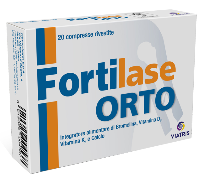 FORTILASE ORTO 20 COMPRESSE RIVESTITE - Farmapanda Srl