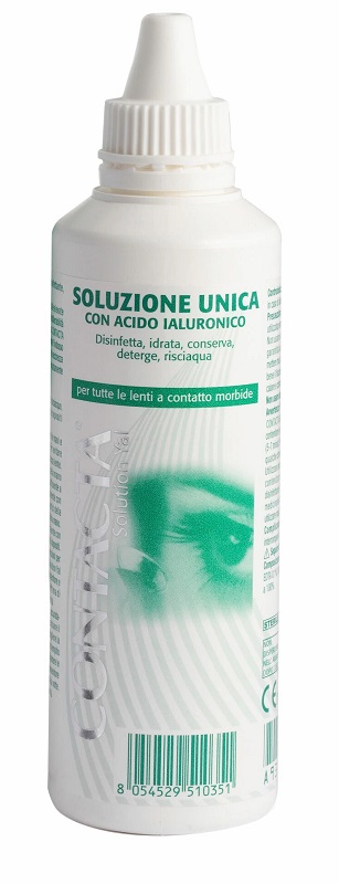SOLUZIONE OCULARE CON ACIDO IALURONICO CONTACTA 100 ML MARCHIO CE - Farmapanda Srl