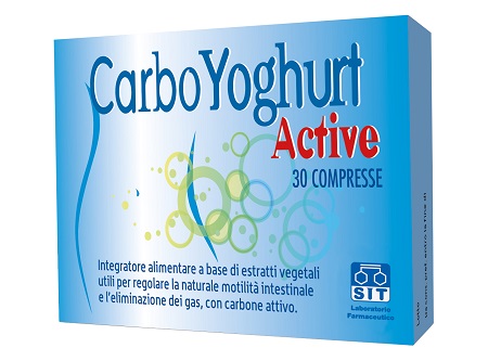 CARBOYOGHURT ACTIVE 30 COMPRESSE - Farmapanda Srl