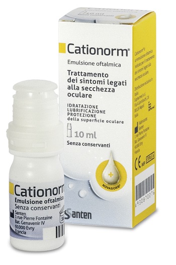 GOCCE OCULARI CATIONORM MULTIDOSE 10 ML - Farmapanda Srl