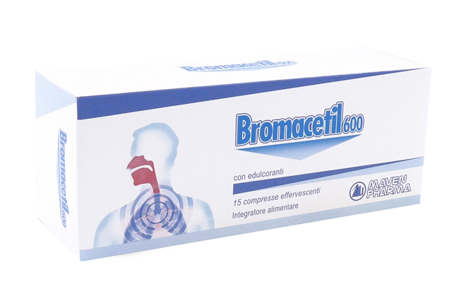 BROMACETIL 600 15 COMPRESSE EFFERVESCENTI - Farmapanda Srl