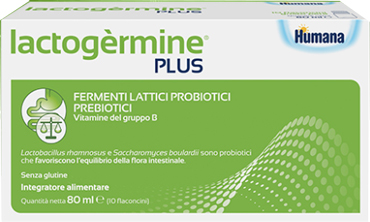 LACTOGERMINE PLUS FERMENTI LATTICI 10 FLACONCINI - Farmapanda Srl