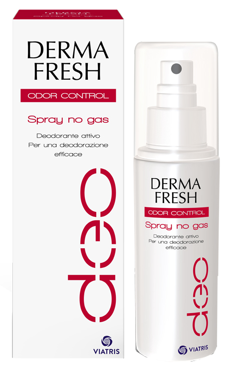 DERMAFRESH ODOR CONTROL SPRAY NO GAS DEODORANTE 100 ML - Farmapanda Srl