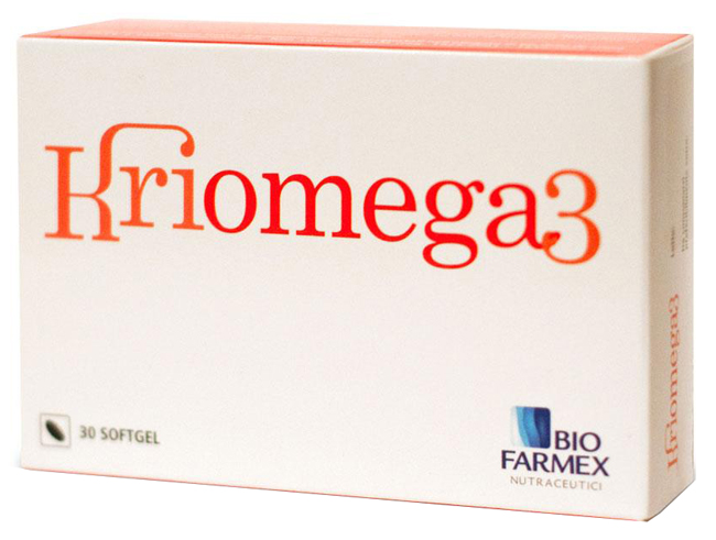 KRIOMEGA 3 30 CAPSULE SOFTGEL - Farmapanda Srl