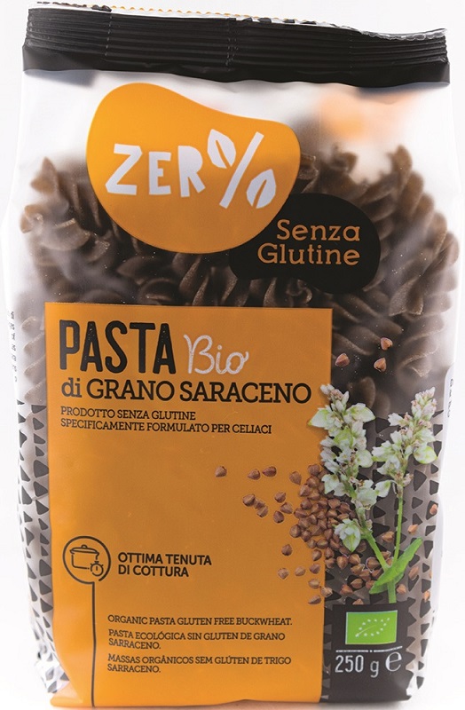 ZERO% GLUTINE FUSILLI GRANO SARACENO INTEGRALE SENZA GLUTINE250 G - Farmapanda Srl