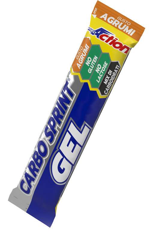 PROACTION CARBO SPRINT GEL AGRUMI 25 ML - Farmapanda Srl