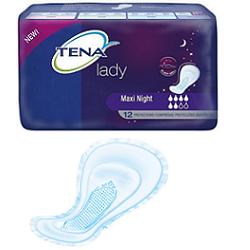 PANNOLONE SAGOMATO TENA DISCREET MAXI NIGHT 12 PEZZI - Farmapanda Srl