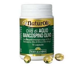 NATUROLI OLIO DI AGLIO BIANCOSPINO OLIVO 70 SOFTGEL - Farmapanda Srl