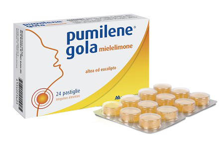 PUMILENE GOLA MIELE LIMONE 24 PASTIGLIE - Farmapanda Srl