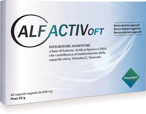 ALFACTIV OFT 40 CAPSULE DA 549 MG - Farmapanda Srl