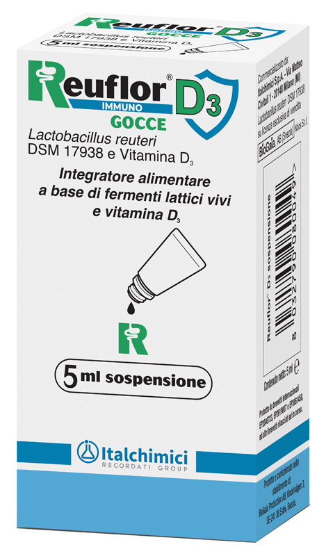 REUFLOR D3 GOCCE 5 ML - Farmapanda Srl