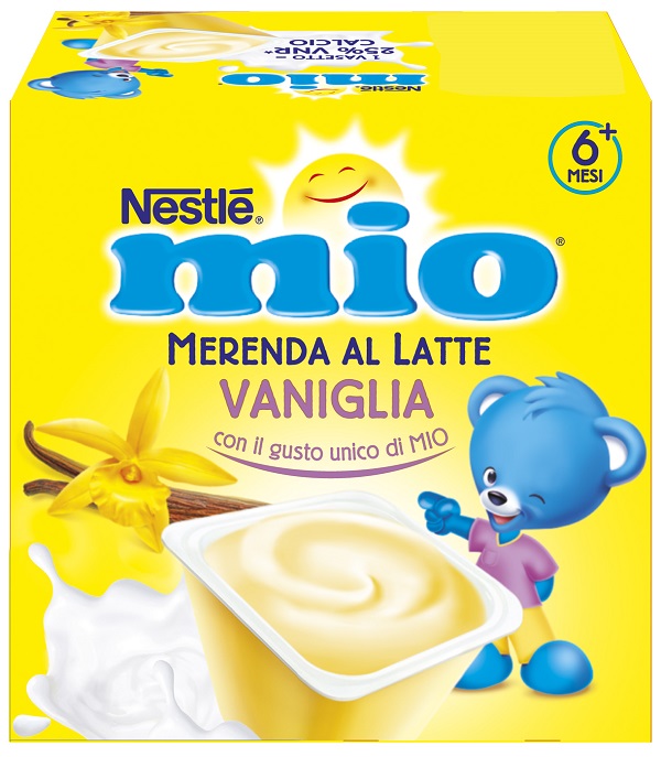 MIO MERENDA VANIGLIA 4 X 100 G - Farmapanda Srl