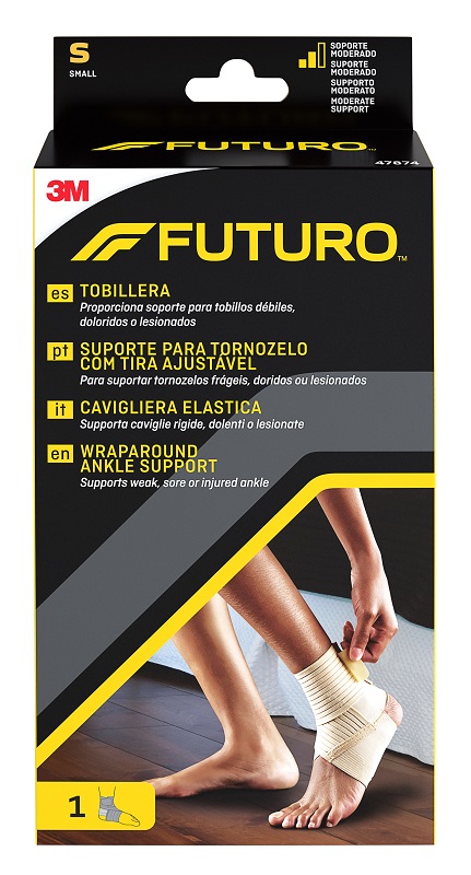 CAVIGLIERA ELASTICA FUTURO MEDIUM DIMENSIONE 20,5/23CM - Farmapanda Srl