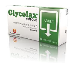 GLYCOLAX 18 SUPPOSTE GLICEROLO 2500MG - Farmapanda Srl