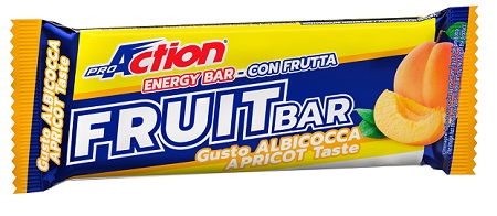 PROACTION FRUIT BAR BARRETTA ENERGETICA ALL'ALBICOCCA 40 G - Farmapanda Srl