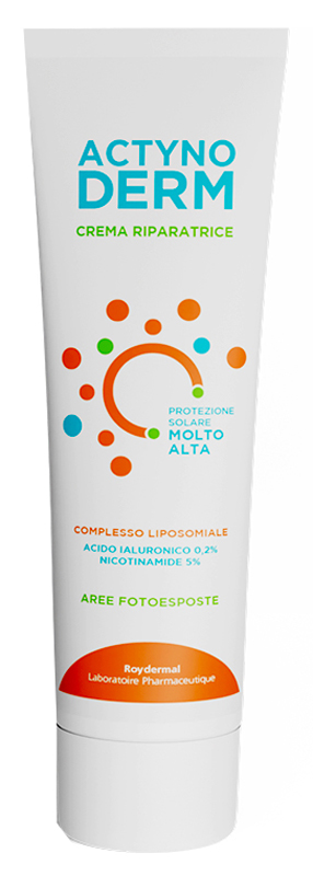 ACTYNODERM CREMA RIPARATRICE AREE FOTOESPOSTE PROTEZIONE SOLARE MOLTO ALTA 30 ML - Farmapanda Srl