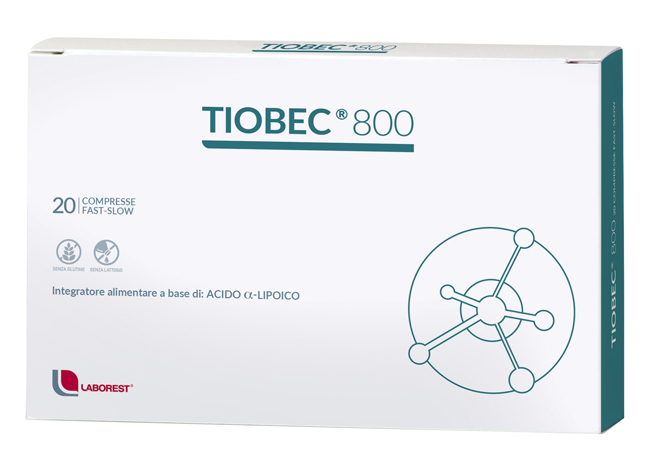 TIOBEC 800 20 COMPRESSE FAST-SLOW 36 G - Farmapanda Srl