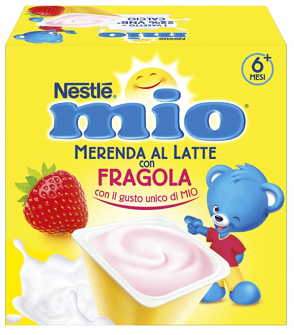 MIO MERENDA FRAGOLA 4 X 100 G - Farmapanda Srl